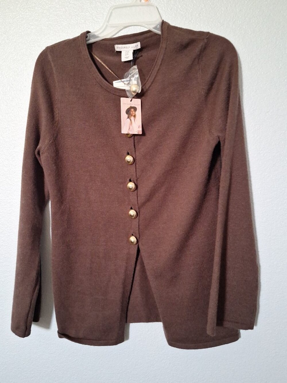 Nice brown sweater